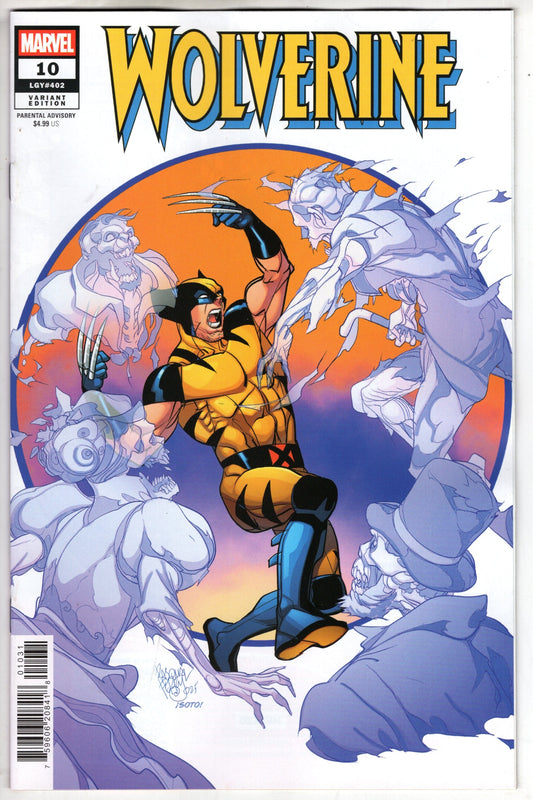 Marvel COMIC BOOK WOLVERINE #10 PASQUAL FERRY VARIANT