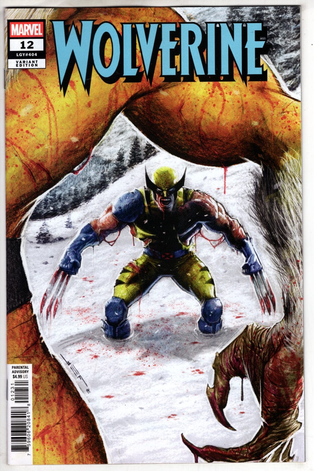 Marvel COMIC BOOK WOLVERINE #12 JUAN FERREYRA VARIANT