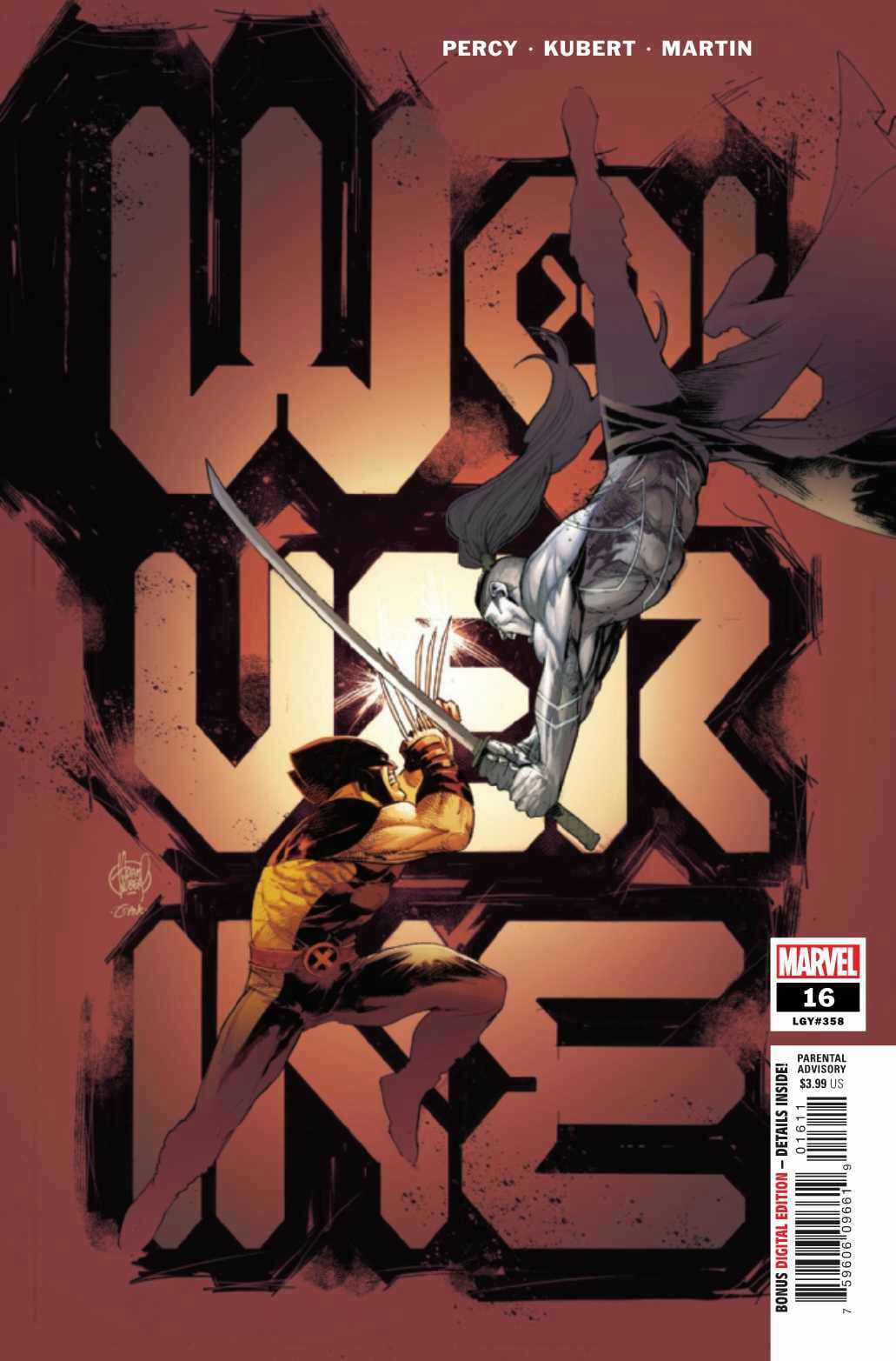 Marvel COMIC BOOK Wolverine #16 - CVR A (FN)