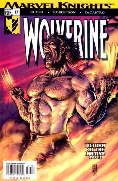 Marvel COMIC BOOK Wolverine #17 (VF)