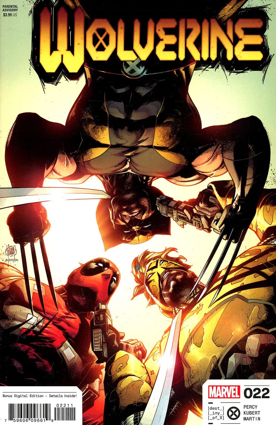 Marvel COMIC BOOK Wolverine #22 - CVR A (FN)