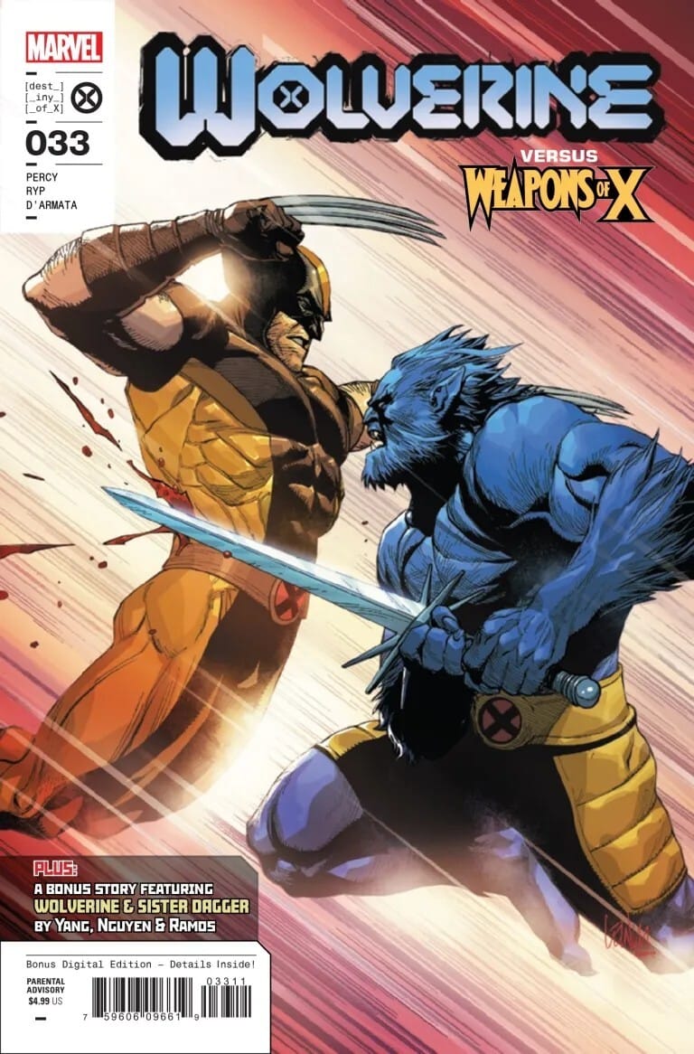 Marvel COMIC BOOK Wolverine #33 - CVR A (FN)