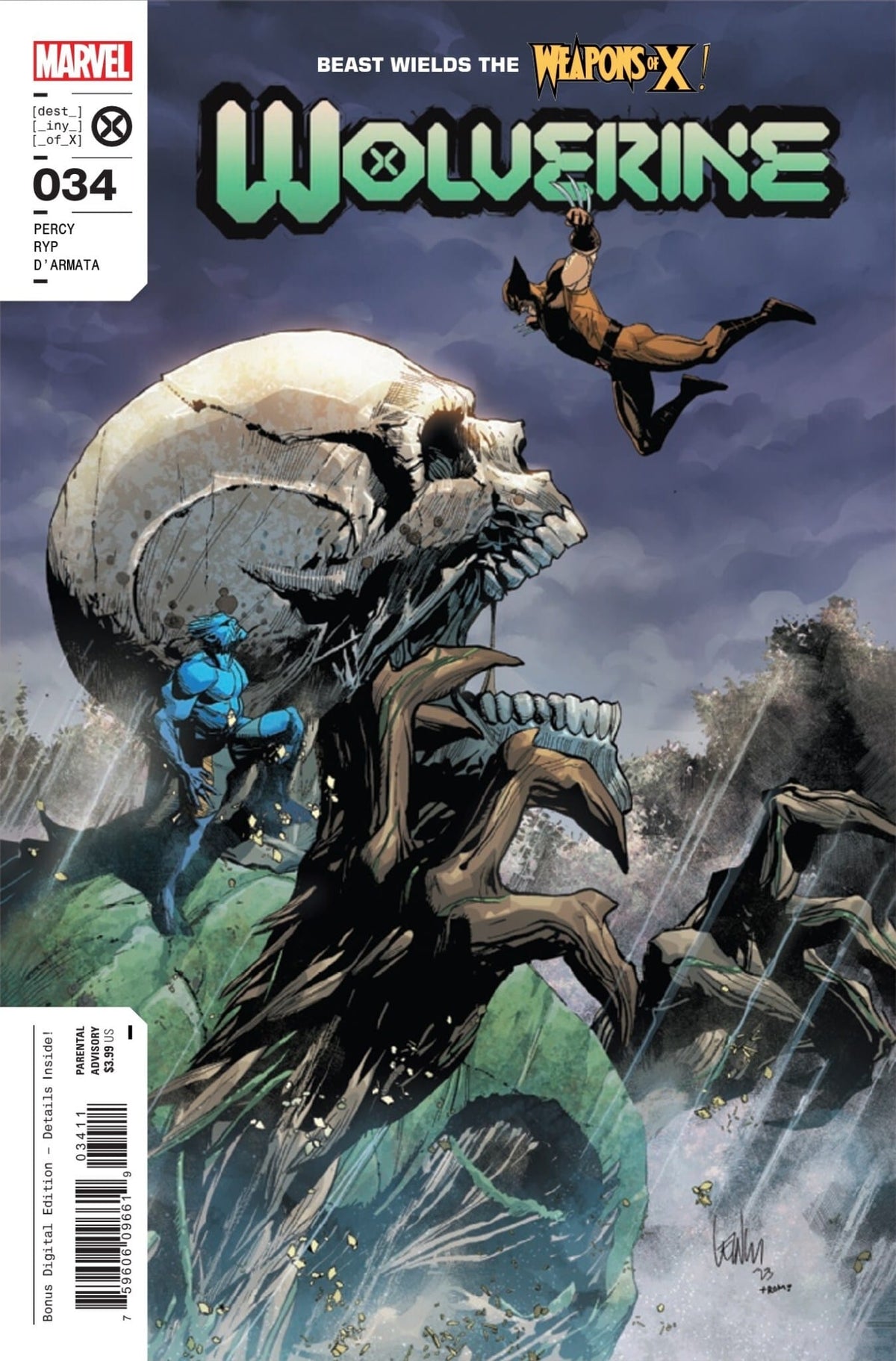 Marvel COMIC BOOK Wolverine #34 - CVR A (FN)
