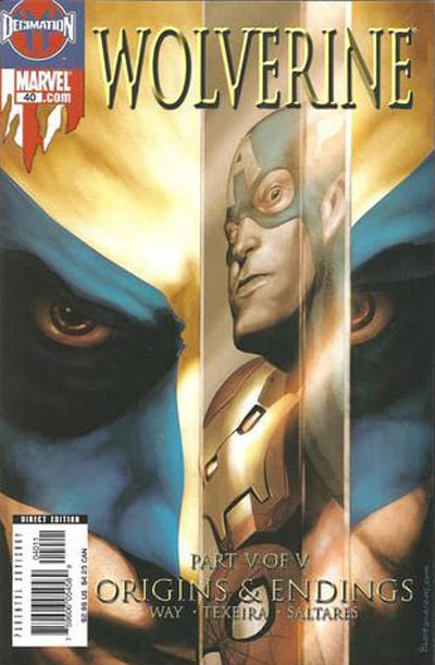Marvel COMIC BOOK Wolverine #40 (VF)