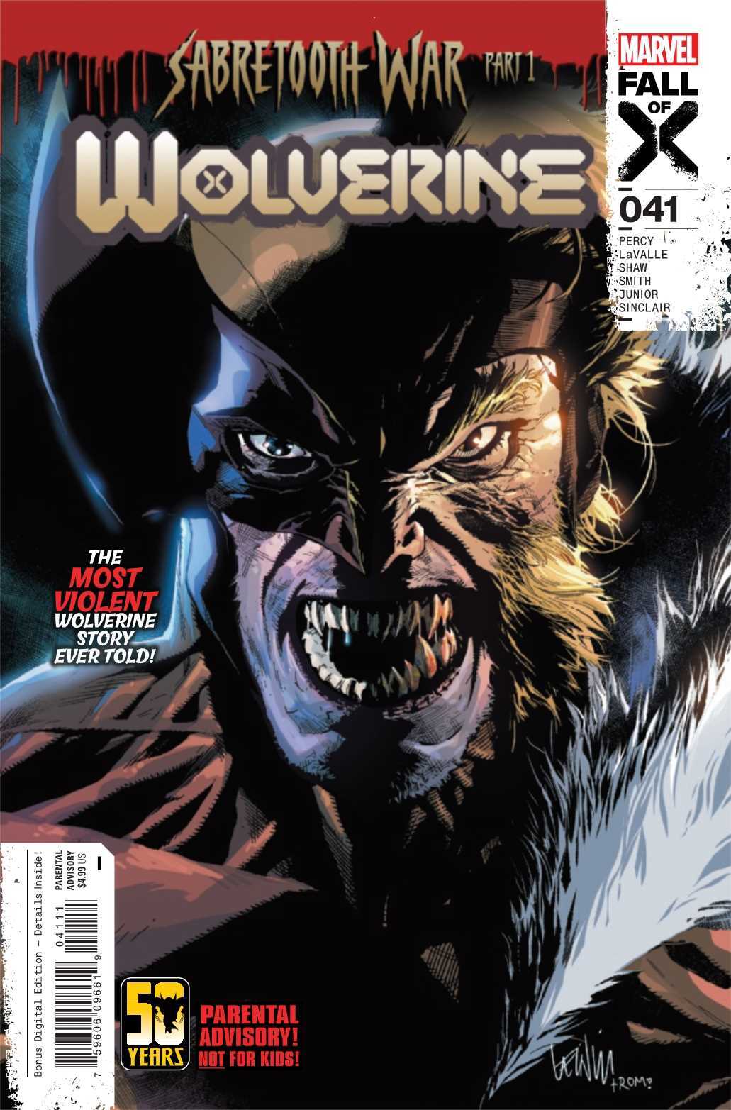 Marvel COMIC BOOK Wolverine #41 - CVR A (FN)