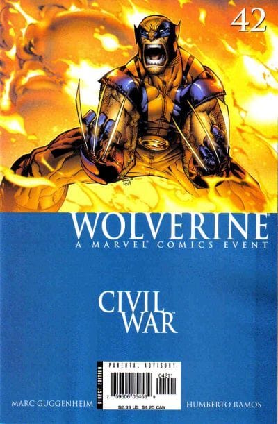 Marvel COMIC BOOK Wolverine #42 (VF)