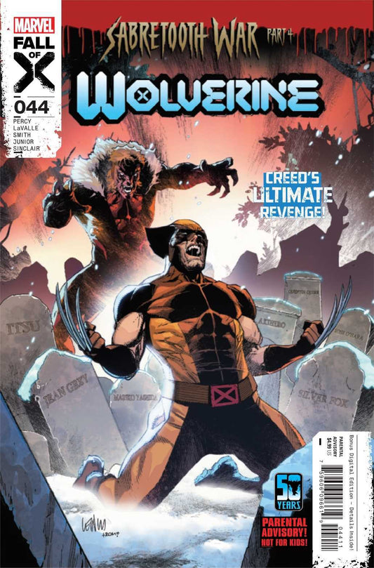 Marvel COMIC BOOK Wolverine #44 - CVR A (FN)