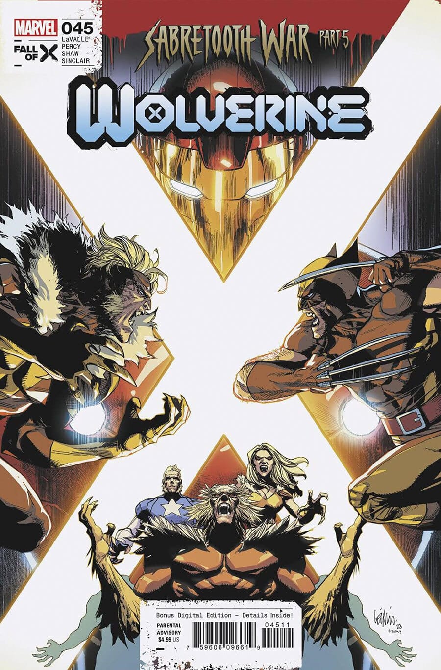 Marvel COMIC BOOK Wolverine #45 - CVR A (FN)