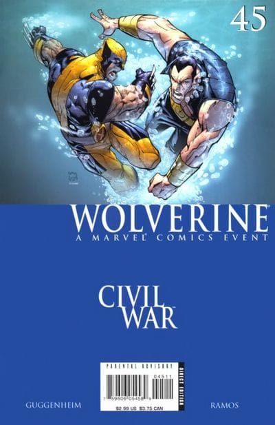 Marvel COMIC BOOK Wolverine #45 (VF)