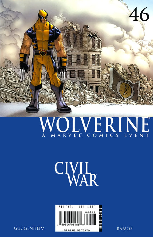 Marvel COMIC BOOK Wolverine #46 (VF)