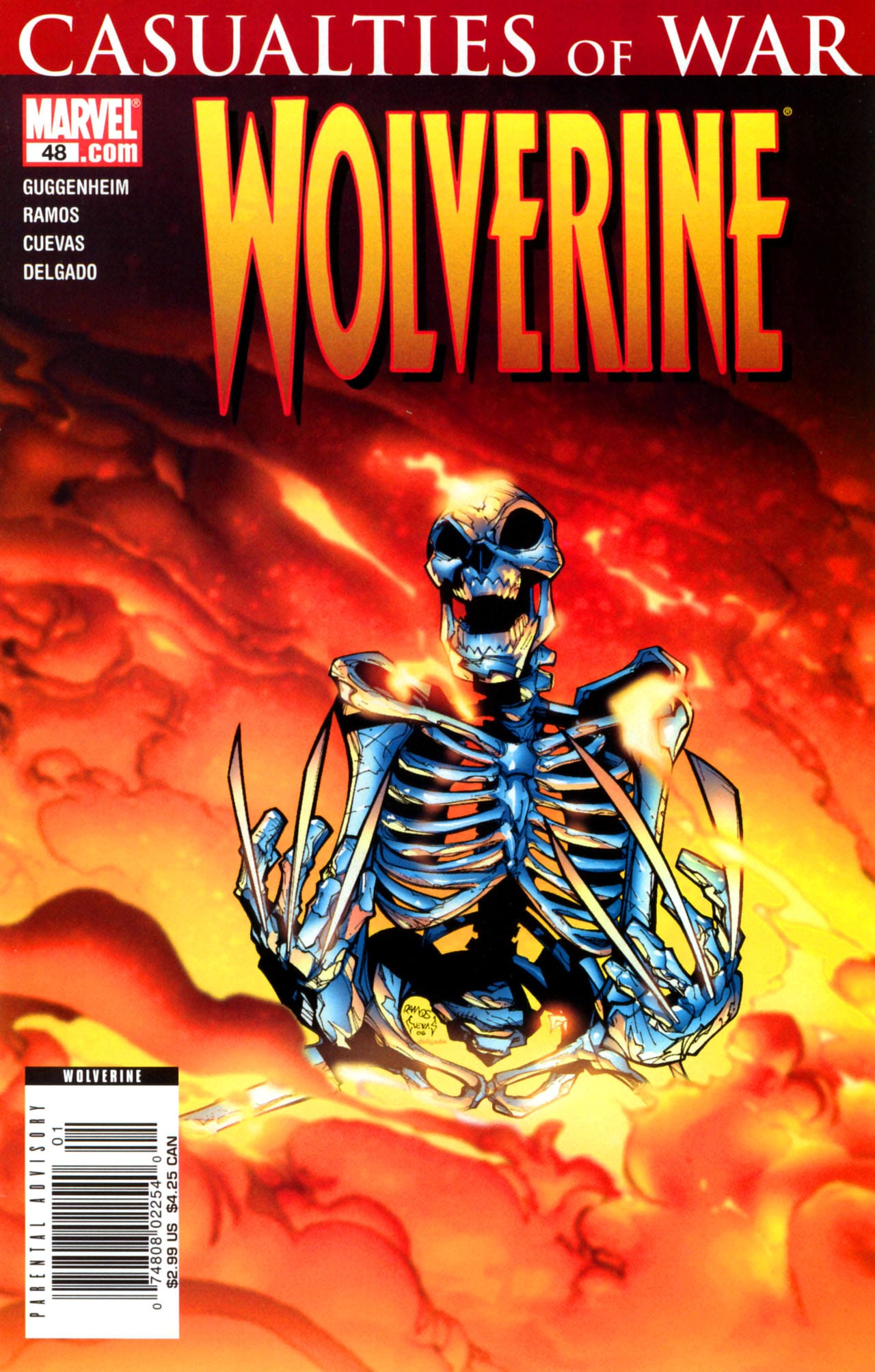 Marvel COMIC BOOK Wolverine #48 (VF)