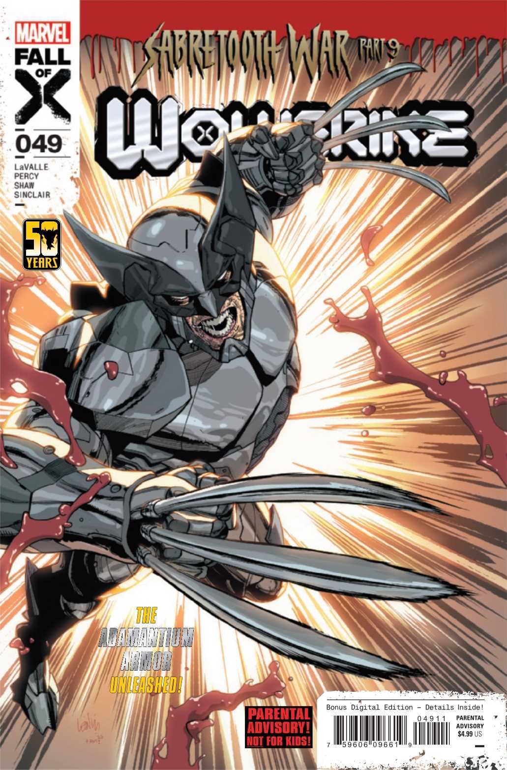 Marvel COMIC BOOK Wolverine #49 - CVR A (FN)