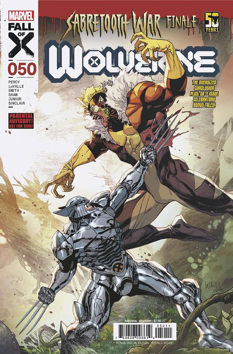 Marvel COMIC BOOK Wolverine #50 - CVR A (FN)
