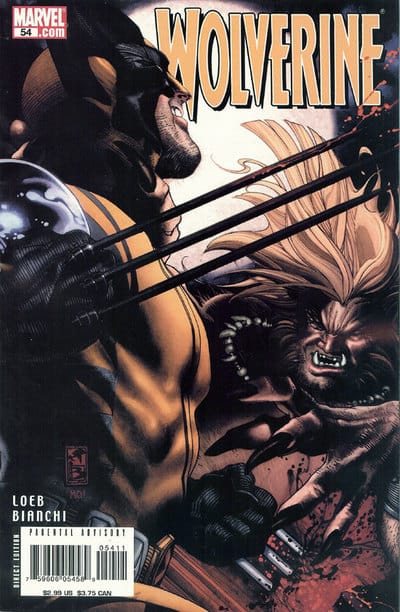 Marvel COMIC BOOK Wolverine #54 (VF)