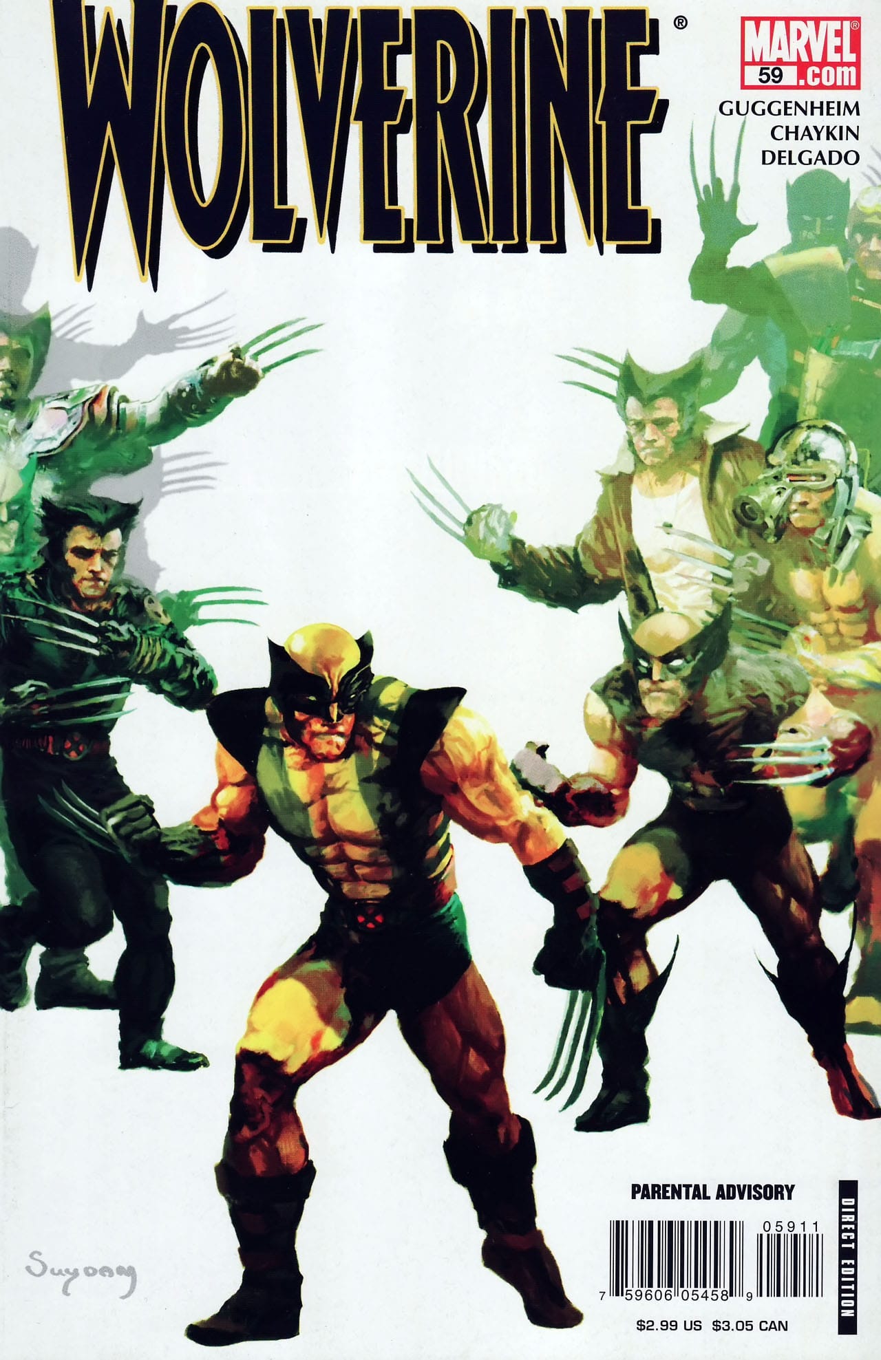 Marvel COMIC BOOK Wolverine #59 (VF)