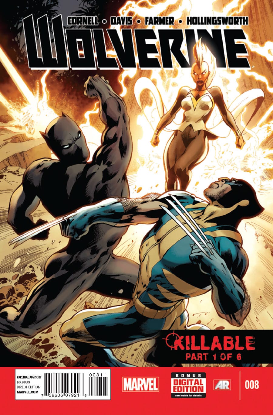 Marvel COMIC BOOK Wolverine #8 - CVR A (VF)