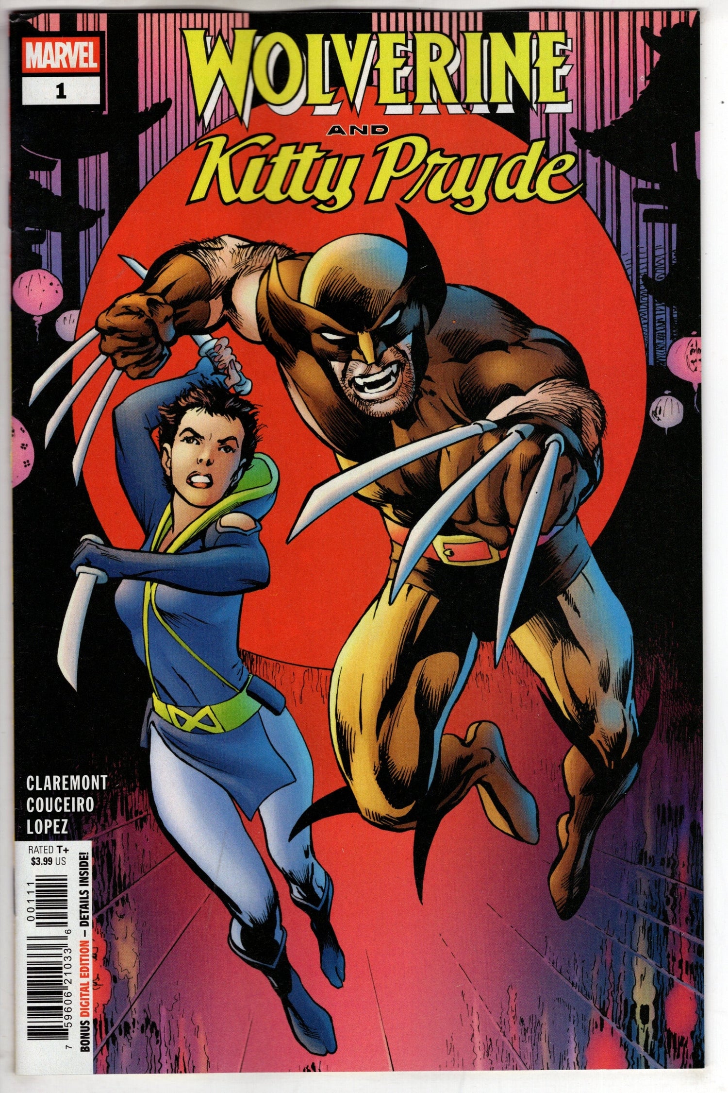 Marvel COMIC BOOK WOLVERINE AND KITTY PRYDE #1