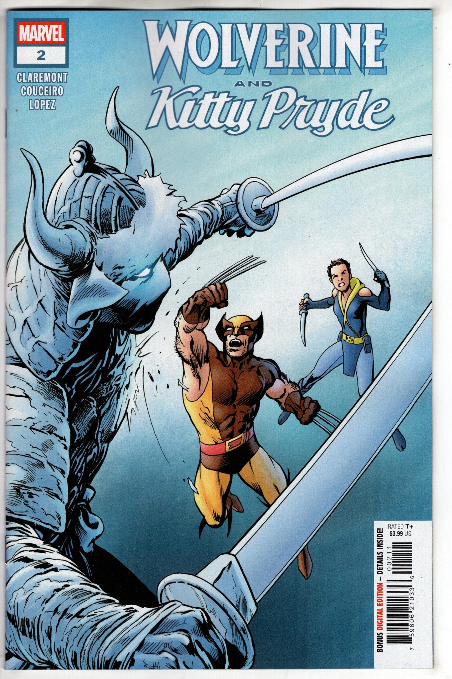 Marvel COMIC BOOK WOLVERINE AND KITTY PRYDE #2