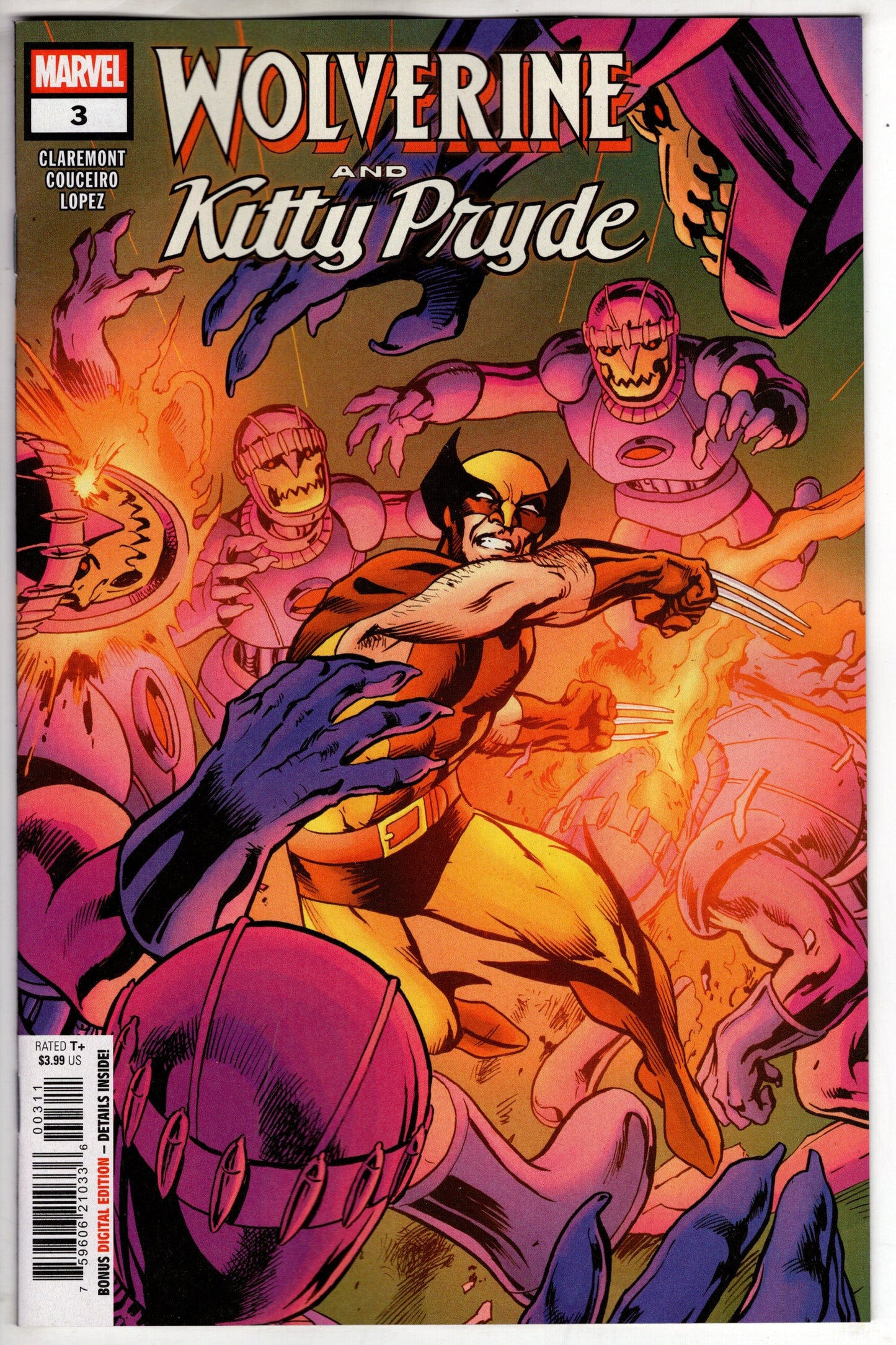 Marvel COMIC BOOK WOLVERINE AND KITTY PRYDE #3