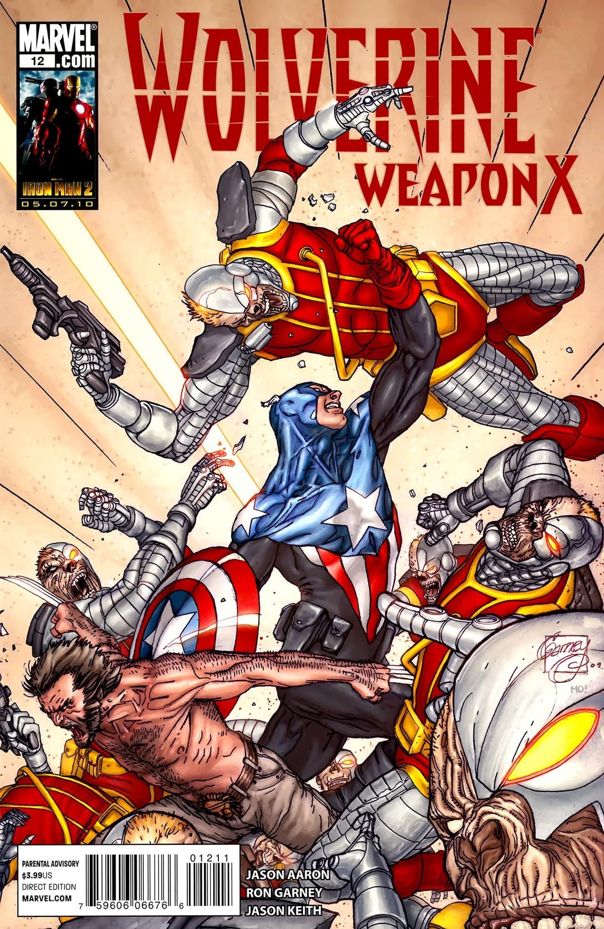 Marvel COMIC BOOK Wolverine Weapon X #12 - CVR A (VF)