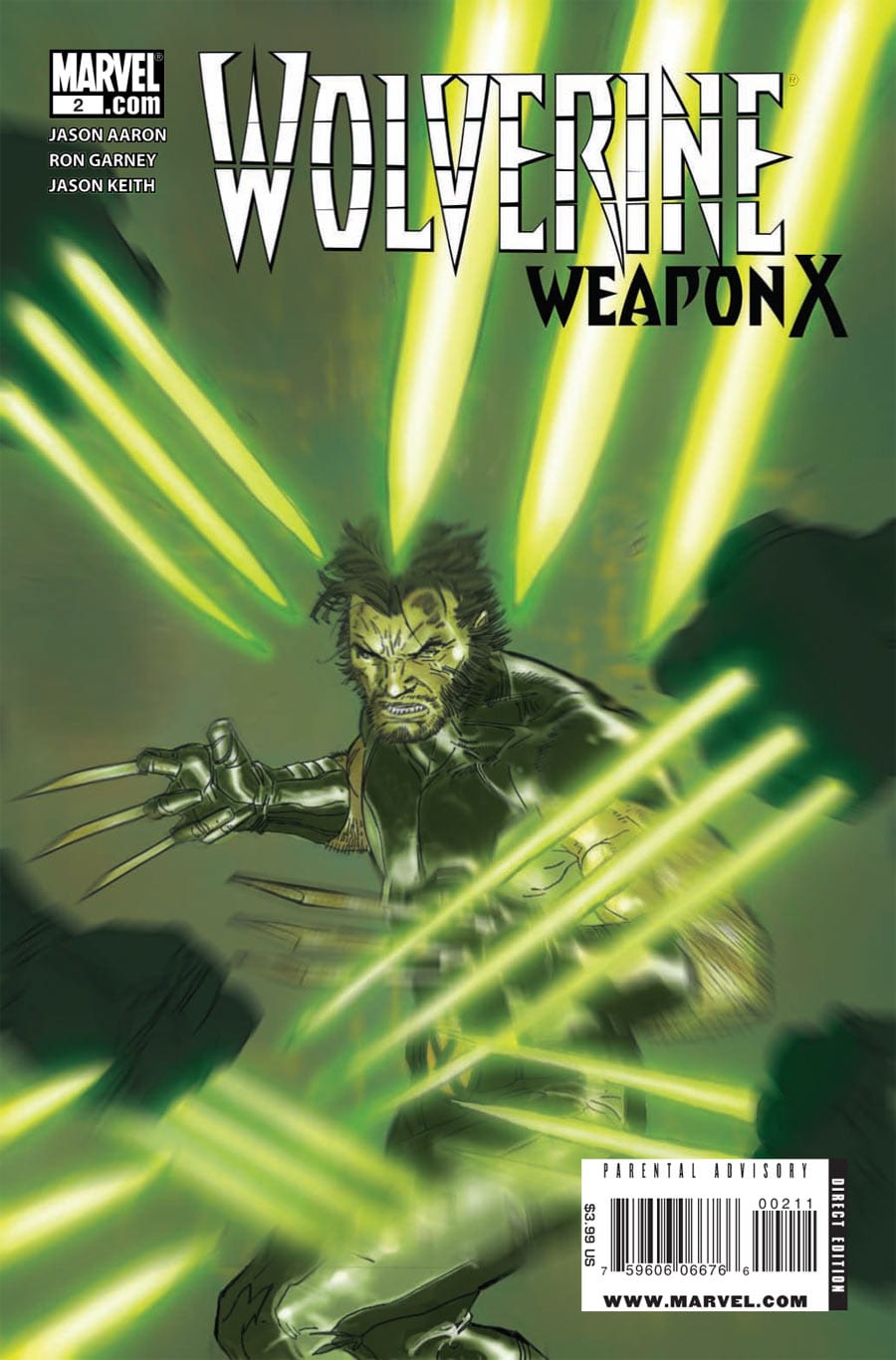 Marvel COMIC BOOK Wolverine Weapon X #2 - CVR A (VF)