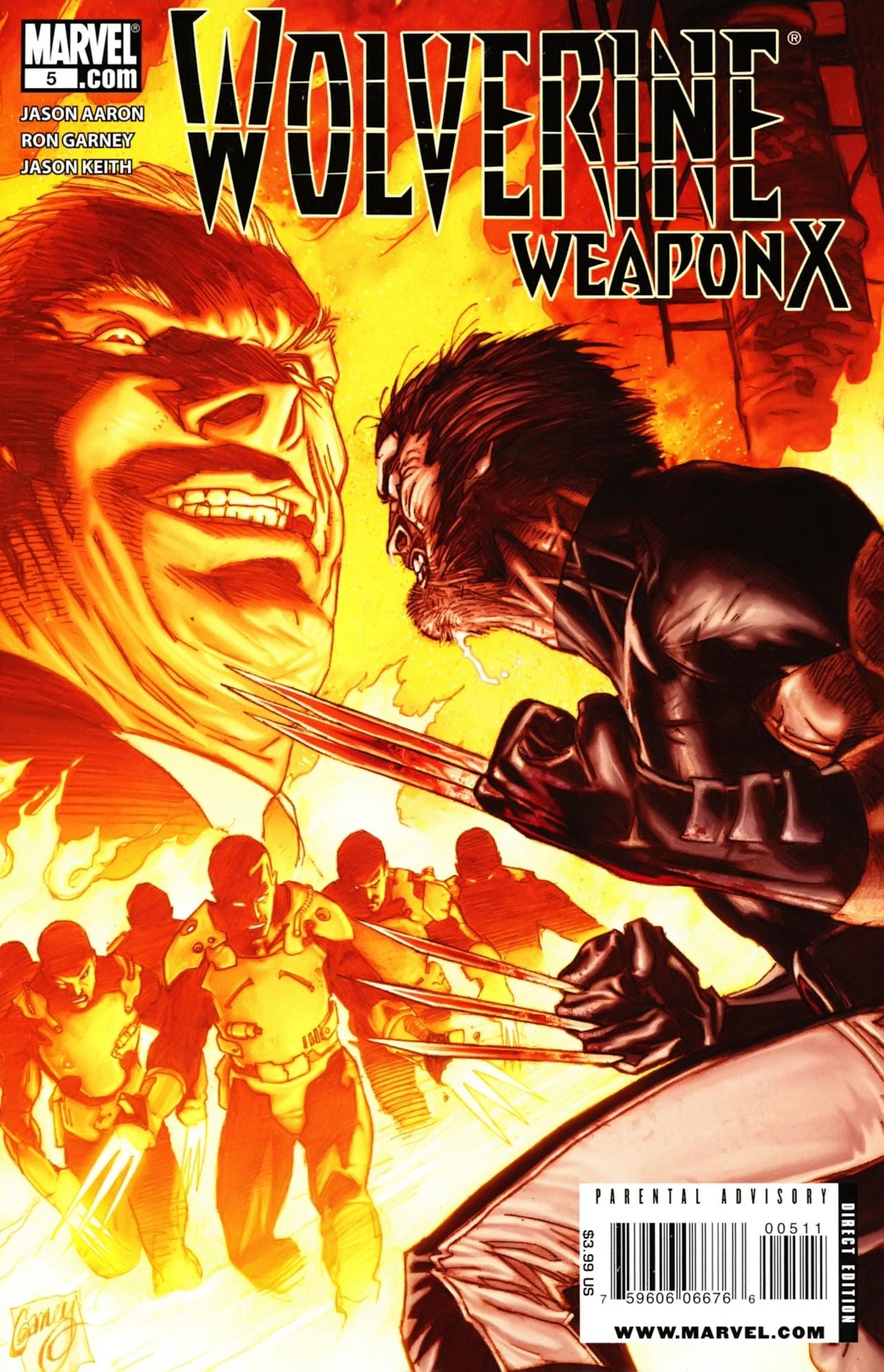 Marvel COMIC BOOK Wolverine Weapon X #5 - CVR A (VF)