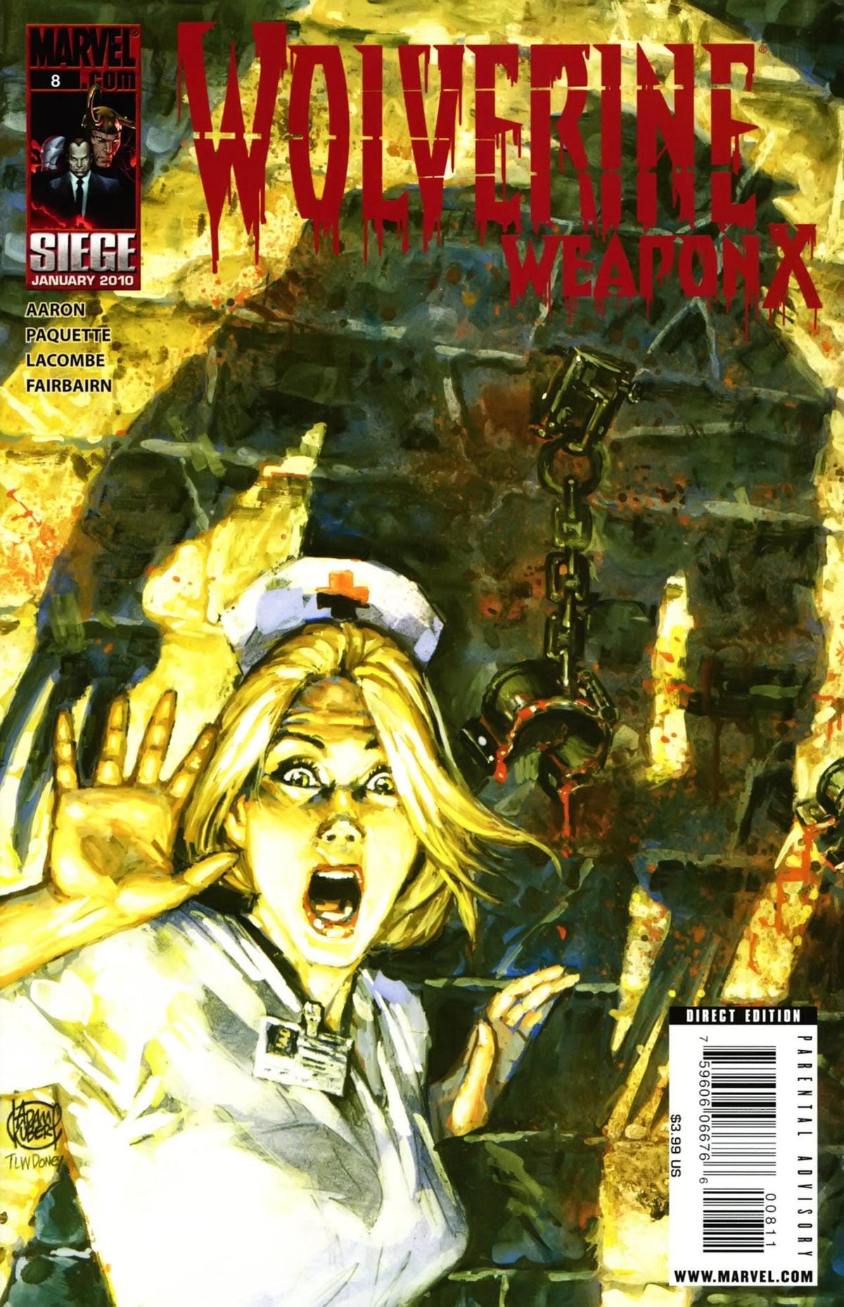 Marvel COMIC BOOK Wolverine Weapon X #8 - CVR A (VF)