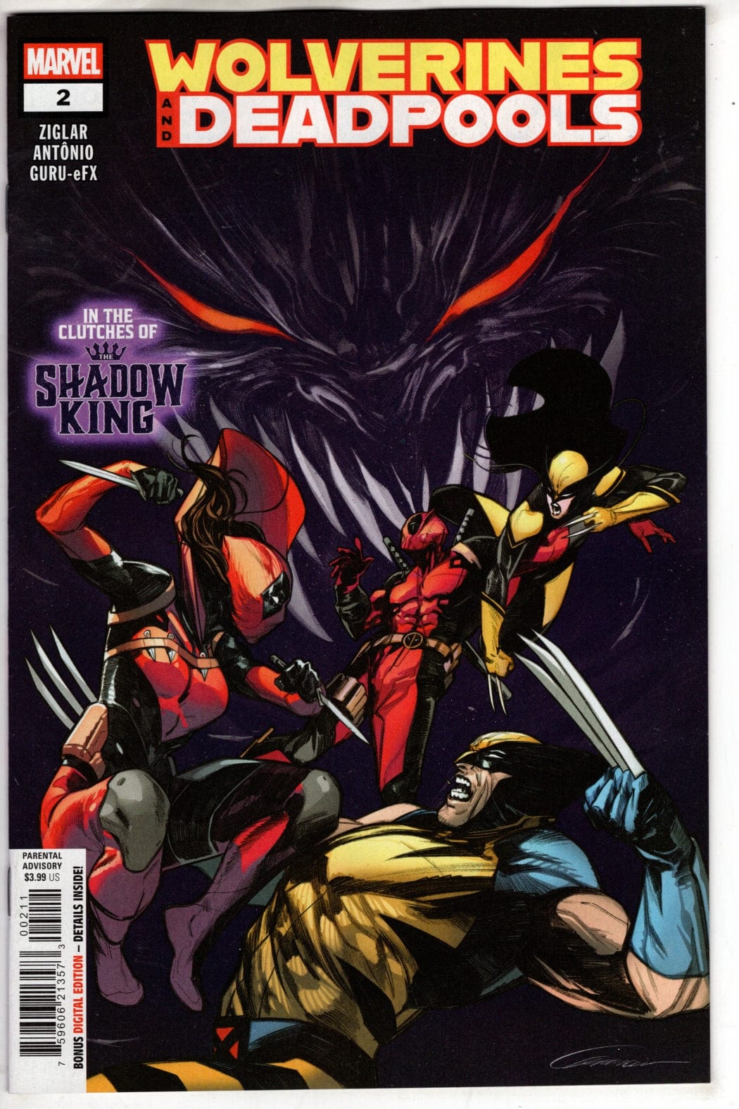 Marvel COMIC BOOK WOLVERINES & DEADPOOLS #2