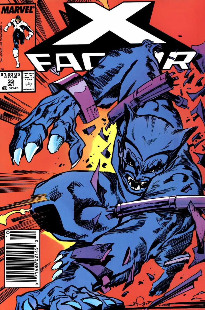 Marvel COMIC BOOK X-Factor #33 (VF/NM)