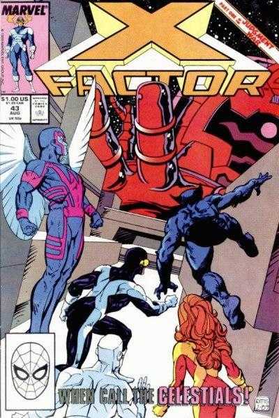 Marvel COMIC BOOK X-Factor #43 (VF/NM)