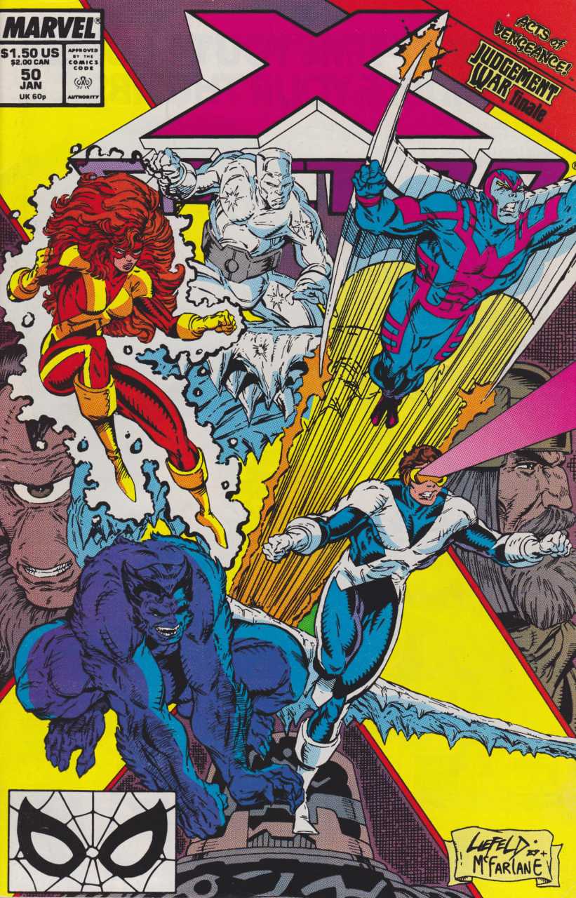 Marvel COMIC BOOK X-Factor #50 (VF/NM)