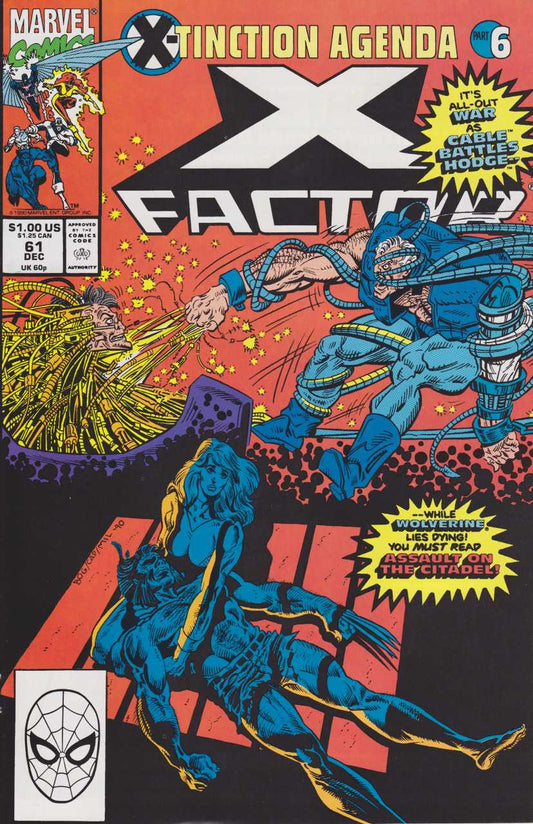 Marvel COMIC BOOK X-Factor #61 (VF/NM)
