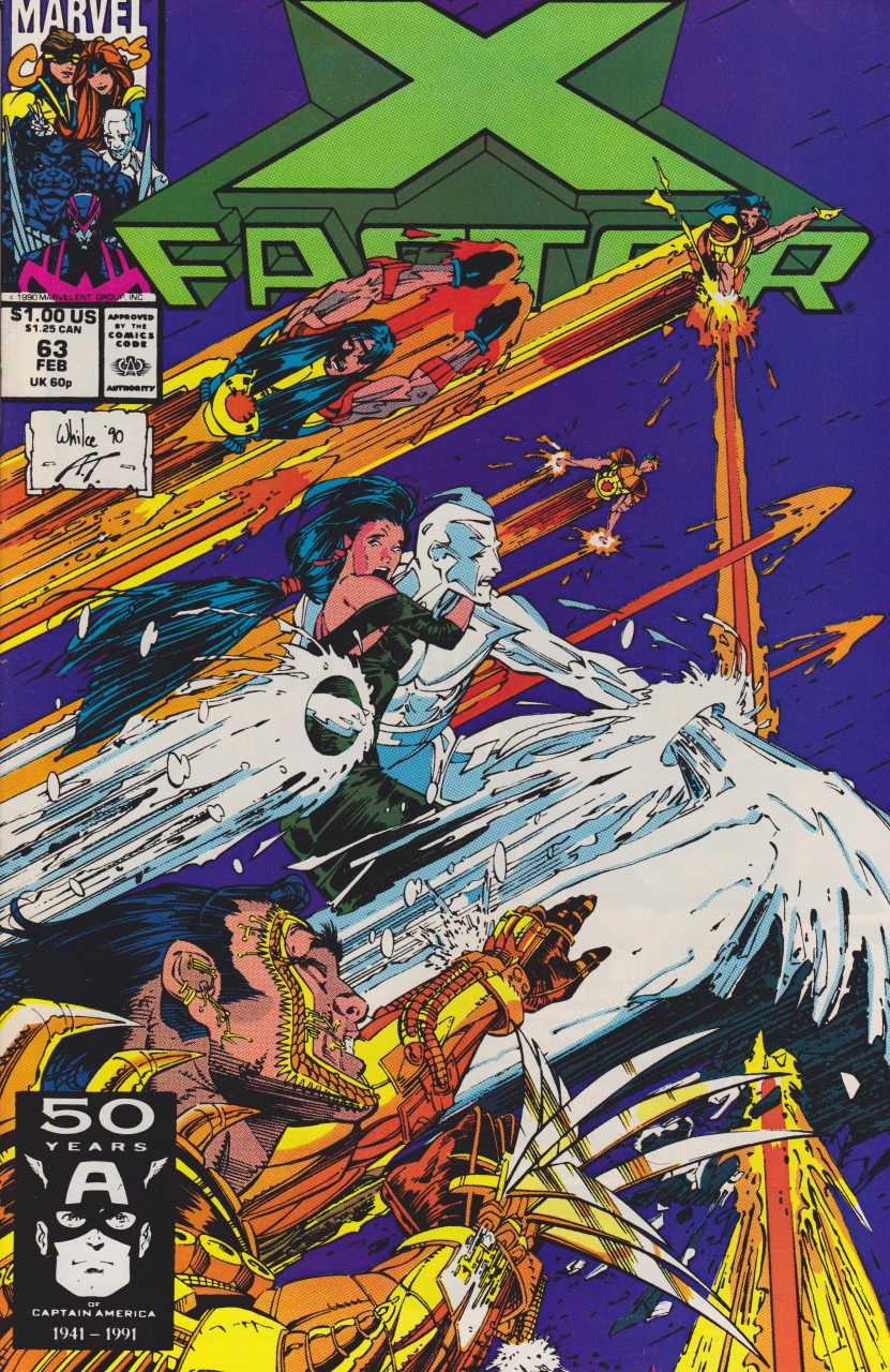 Marvel COMIC BOOK X-Factor #63 (VF/NM)