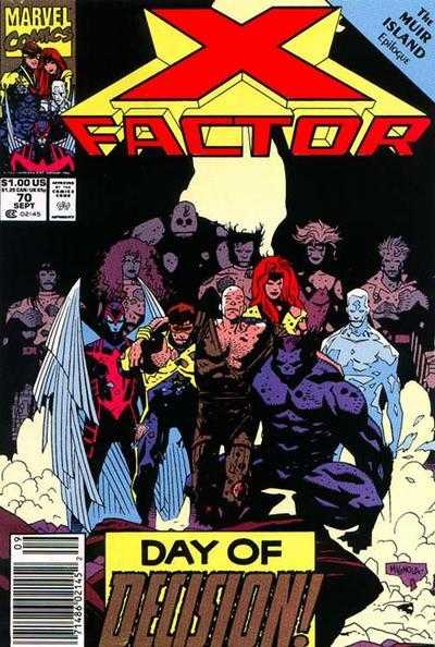 Marvel COMIC BOOK X-Factor #70 (VF/NM)