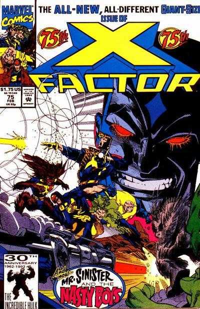Marvel COMIC BOOK X-Factor #75 (VF/NM)