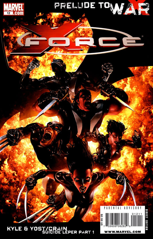 Marvel COMIC BOOK X-Force #12 (VF/NM)