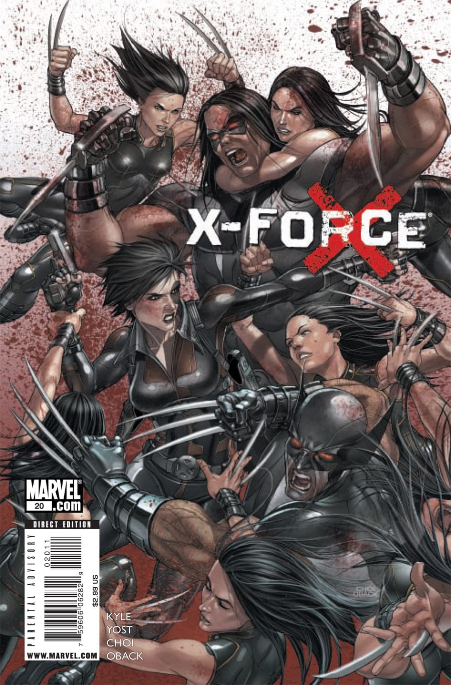 Marvel COMIC BOOK X-Force #20 (VF/NM)