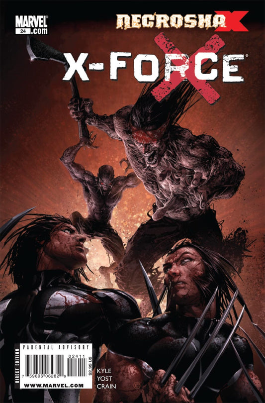 Marvel COMIC BOOK X-Force #24 (VF/NM)
