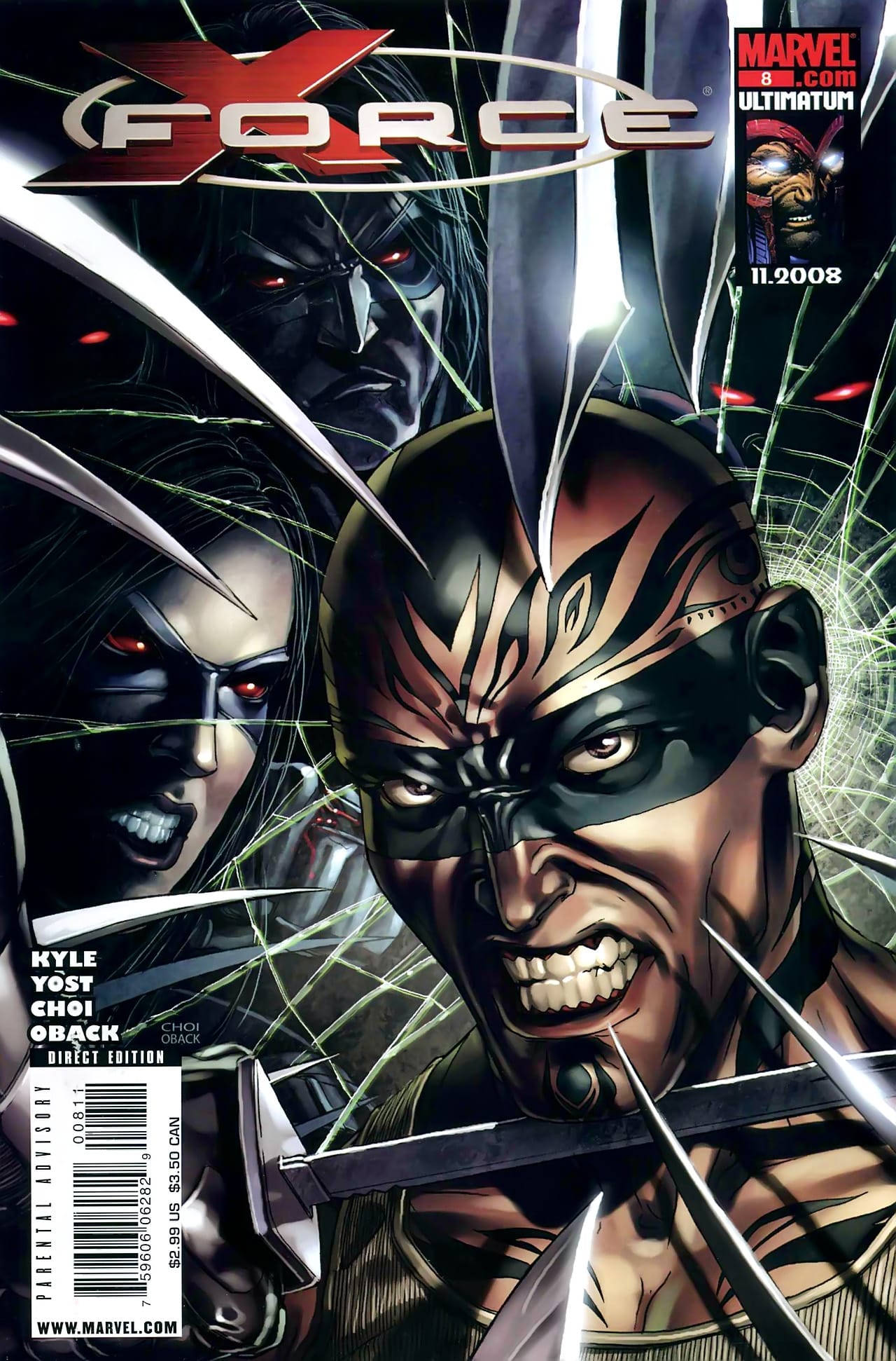 Marvel COMIC BOOK X-Force #8 (VF/NM)
