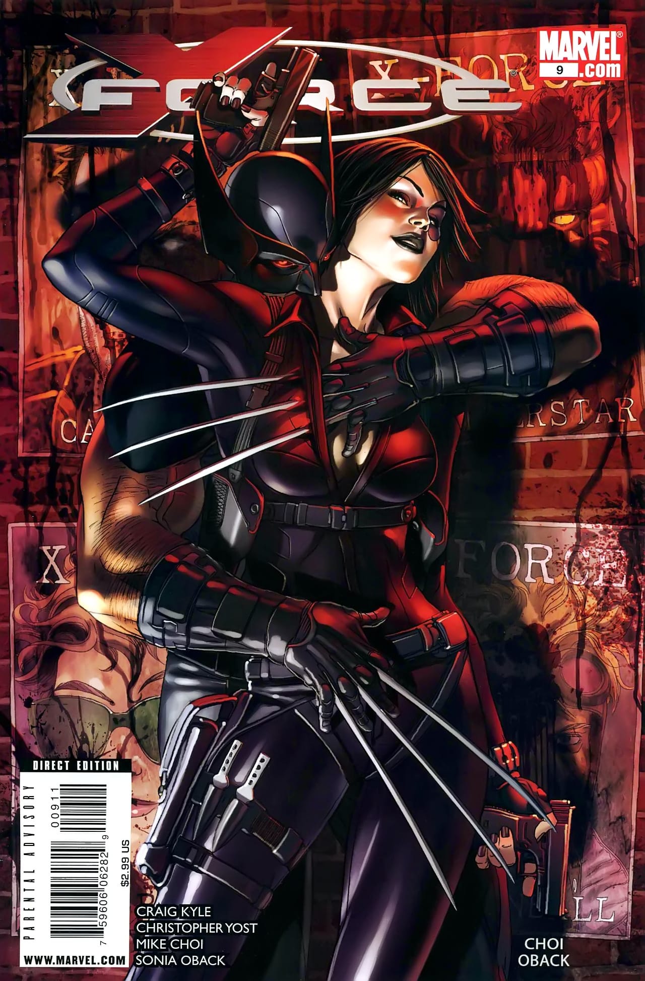 Marvel COMIC BOOK X-Force #9 (VF/NM)