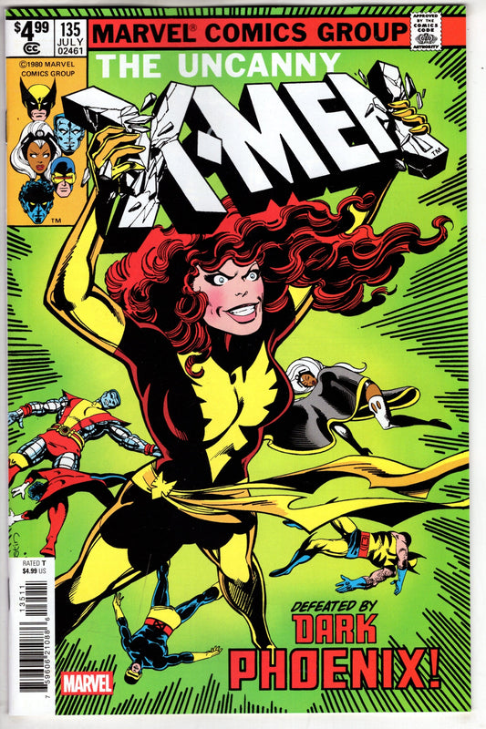 Marvel COMIC BOOK X-MEN #135 FACSIMILE EDITION
