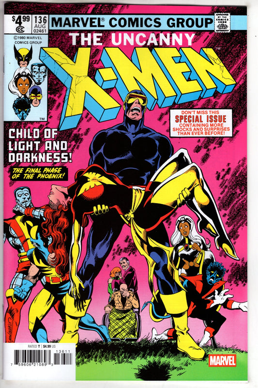 Marvel COMIC BOOK X-MEN #136 FACSIMILE EDITION
