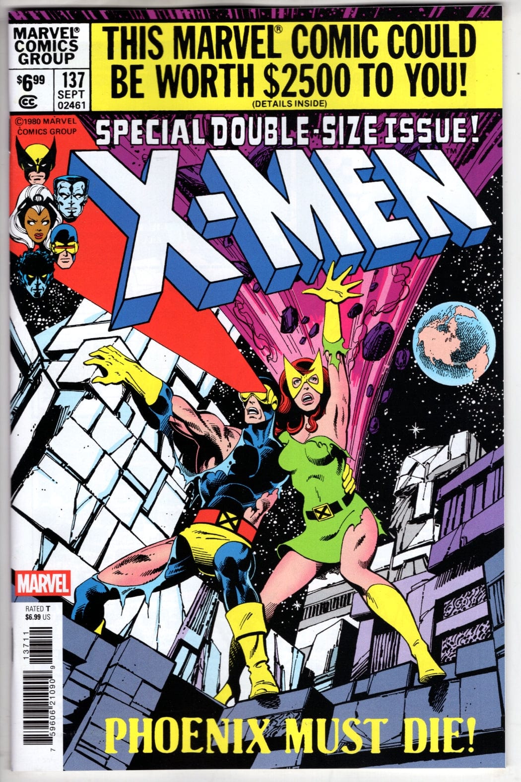 Marvel COMIC BOOK X-MEN #137 FACSIMILE EDITION [NEW PRINTING]