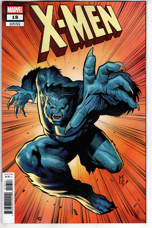 Marvel COMIC BOOK X-MEN #18 MARTIN COCCOLO VARIANT