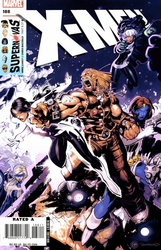 Marvel COMIC BOOK X-Men #188 (VF/NM)