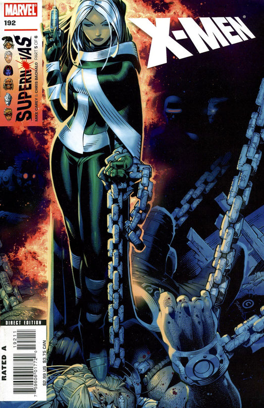 Marvel COMIC BOOK X-Men #192 (VF/NM)