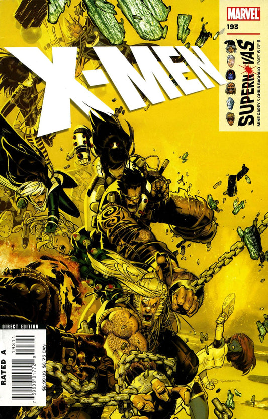 Marvel COMIC BOOK X-Men #193 (VF/NM)