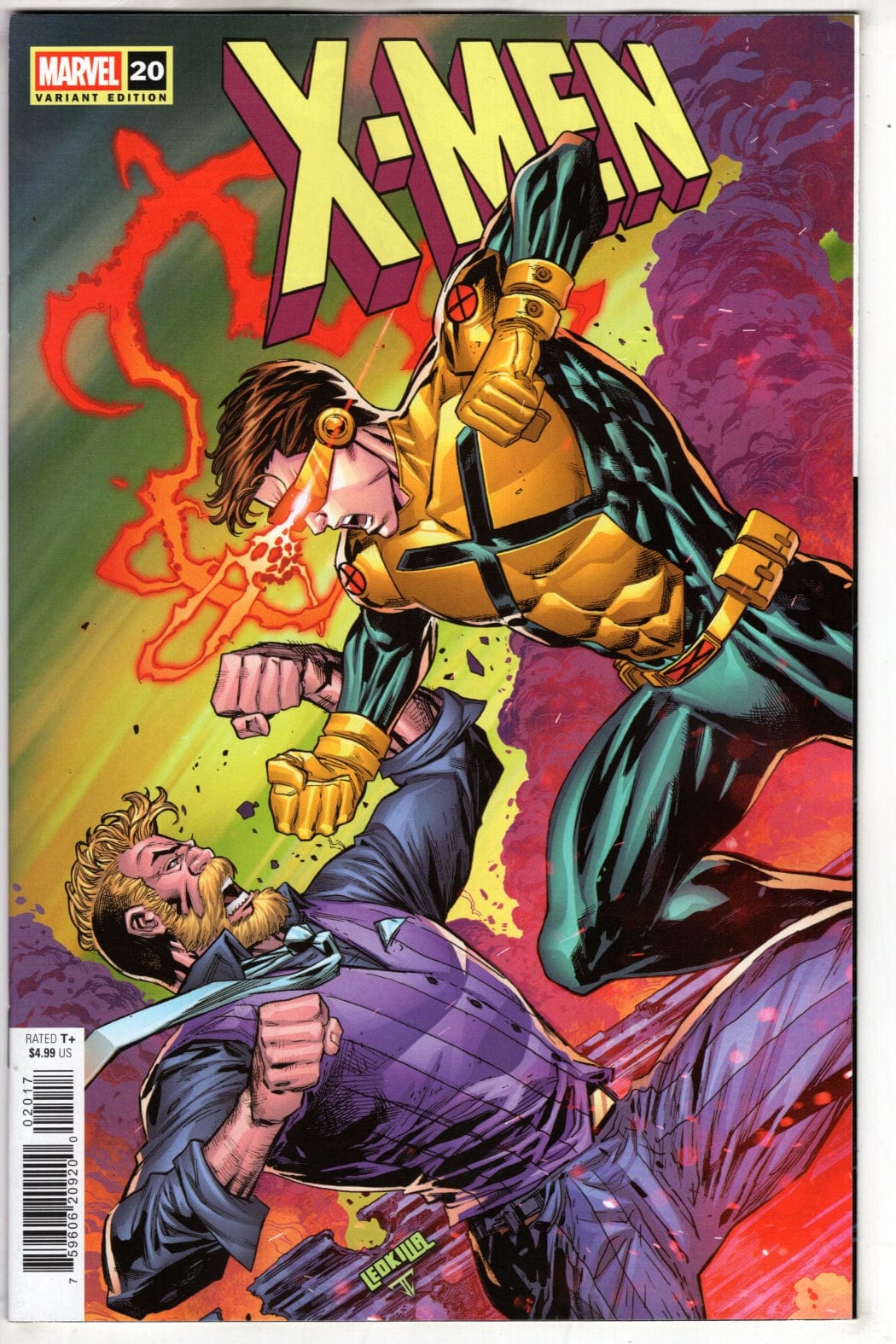 Marvel COMIC BOOK X-MEN #20 KEN LASHLEY VARIANT