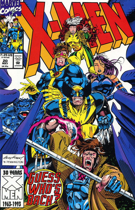 Marvel COMIC BOOK X-Men #20 (VF/NM)