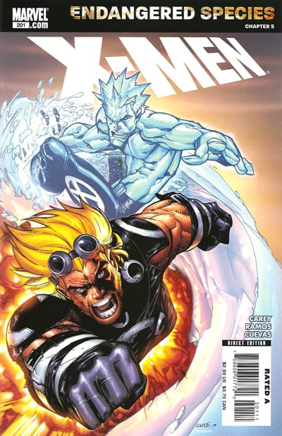 Marvel COMIC BOOK X-Men #201 (VF/NM)
